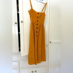 Linen dress from Reformation